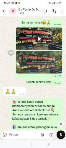Testimonial Papan Bunga majakerta